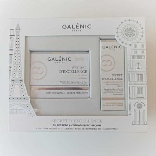 PACK GALENIC SECRET D´EXCELENCE LA CREMA 50 ML + OBSEQUIO SERUM CONCENTRADO 10ML