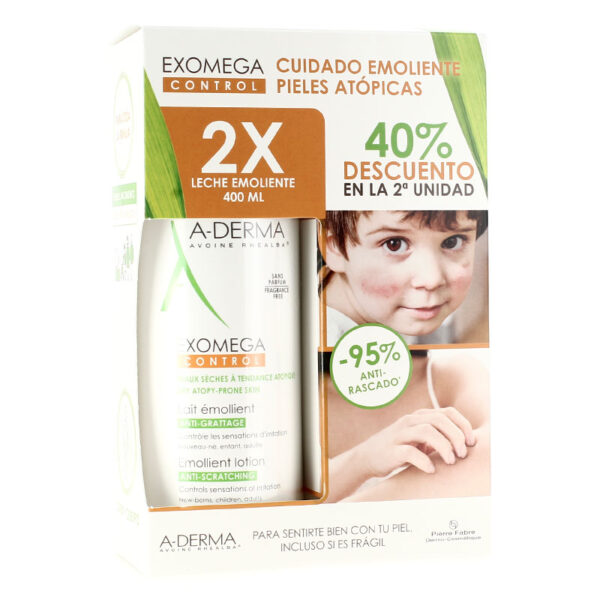 PACK LECHE EMOLIENTE 2X- 400ML