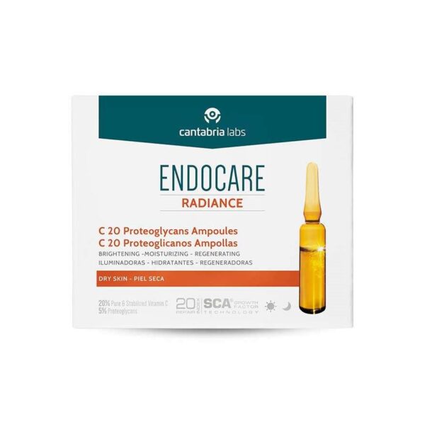 ENDOCARE RADIANCE C 20 PROTEOGLICANOS 2M 10 AMP