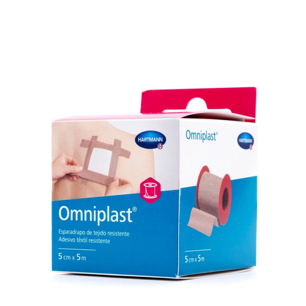 OMNIPLAST ESPARADRAPO 5CM X 5M