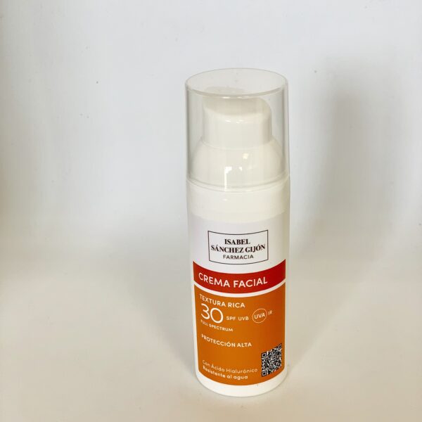 CREMA FACIAL SPF30 TEXTURA RICA